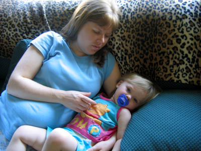 Another slow wake up from a nap